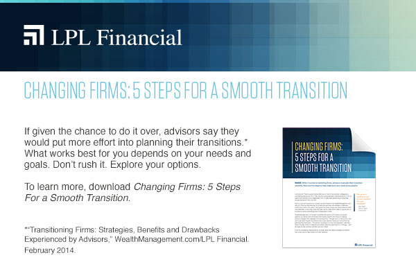 Changing Firms: 5 Steps For a Smooth Transition