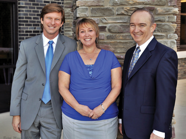 Courtesy of Ameriprise. From left to right: Heath Bartlett, Andrea Hallas and Fred Johnson